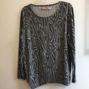 ~3 for $20~ Chico’s long sleeve shirt